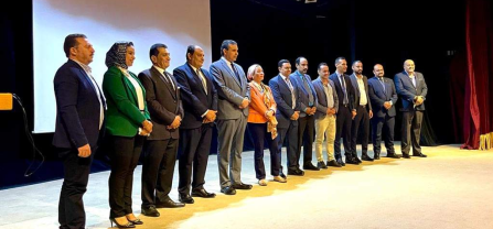TouMaLi-Egypt Team with Her Excellency Minister Dr. Yasmine Fouad, Minister of Environment during the World Environment Day Celebration, Bibliotheca Alexandrina, Egypt, 5th June 2023
